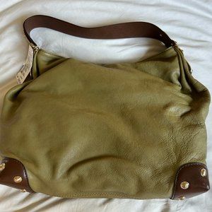 NWT Michael Kors Joplin Large Shoulder Handbag Genuine Leather.